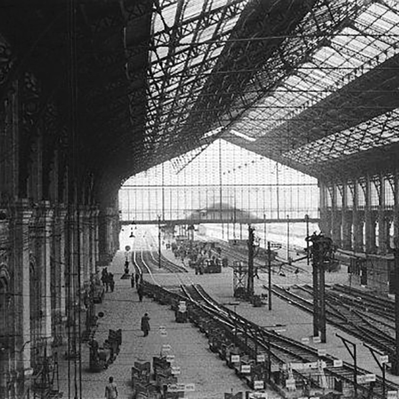 Ancienne gare en photo