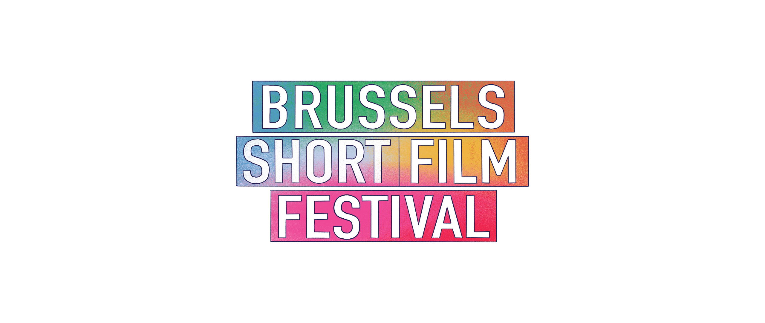 Logo officiel et coloré du Brussels Short Film Festival