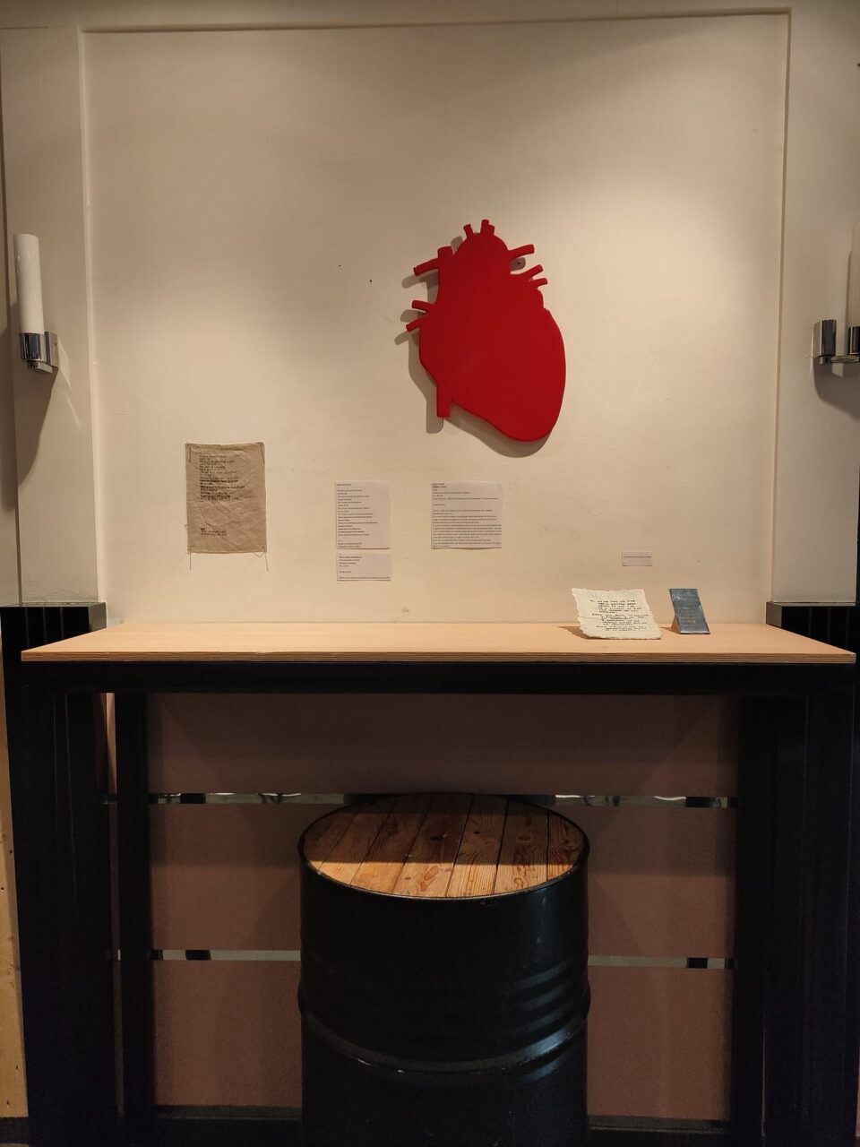 oeuvre mur des arts