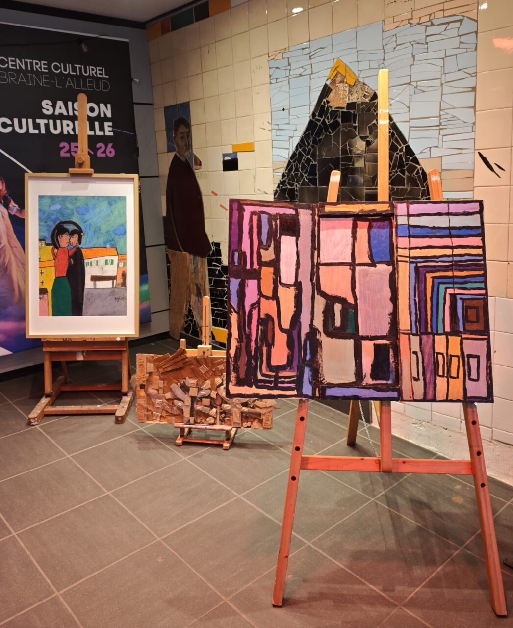 oeuvre mur des arts